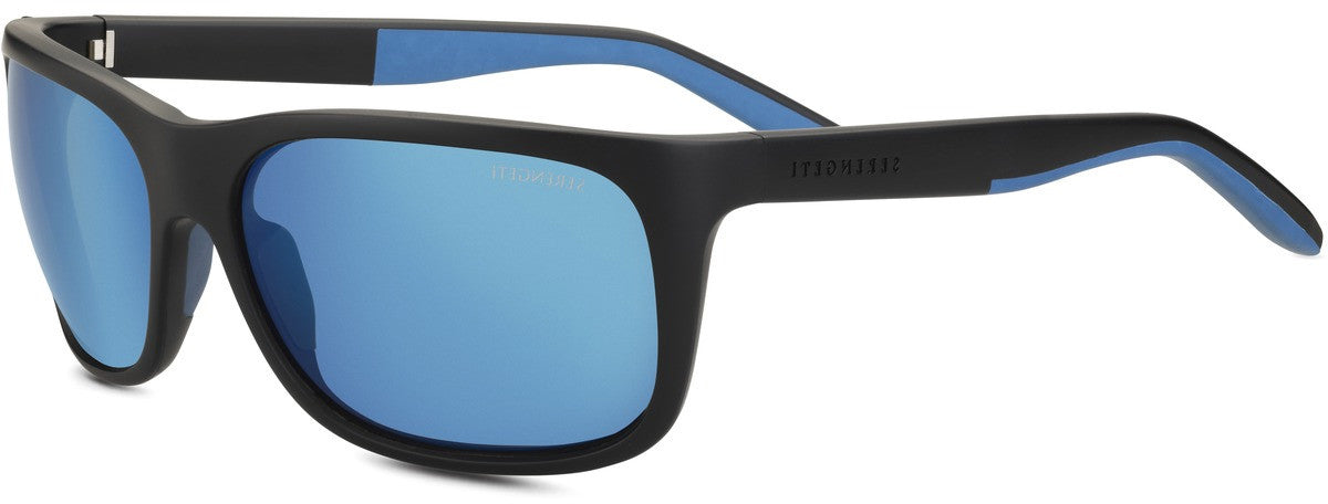 Color_8687 - Black Black Sanded - Mineral Polarized 555nm Blue Cat 2 to 3