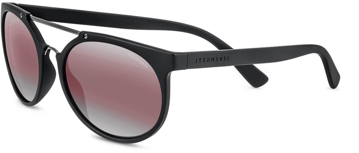 Color_8358 - Black Gunmetal Matte Shiny - Mineral Polarized Sedona Bi Mirror Cat 3 to 3