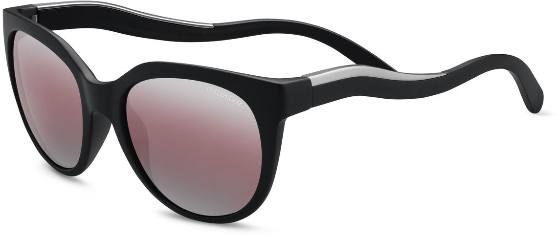 Color_8575 - Black Silver Matte - Mineral Polarized Sedona Bi Mirror Cat 3 to 3