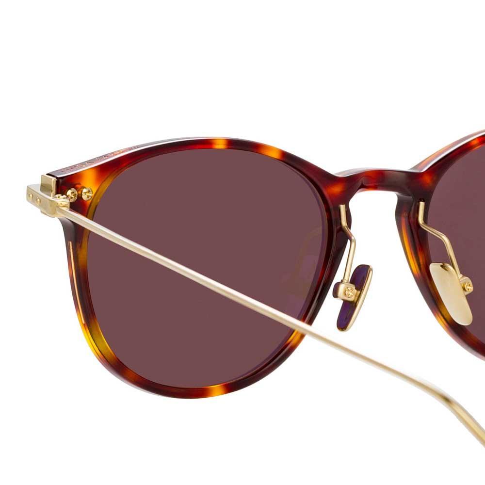 Color_LF01AC9SUN - Linda Farrow Linear Fuller A C9 D-FrameSunglasses