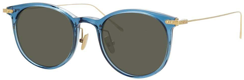 Color_LF03AC14SUN - Linda Farrow Linear Childs A C14 D-FrameSunglasses