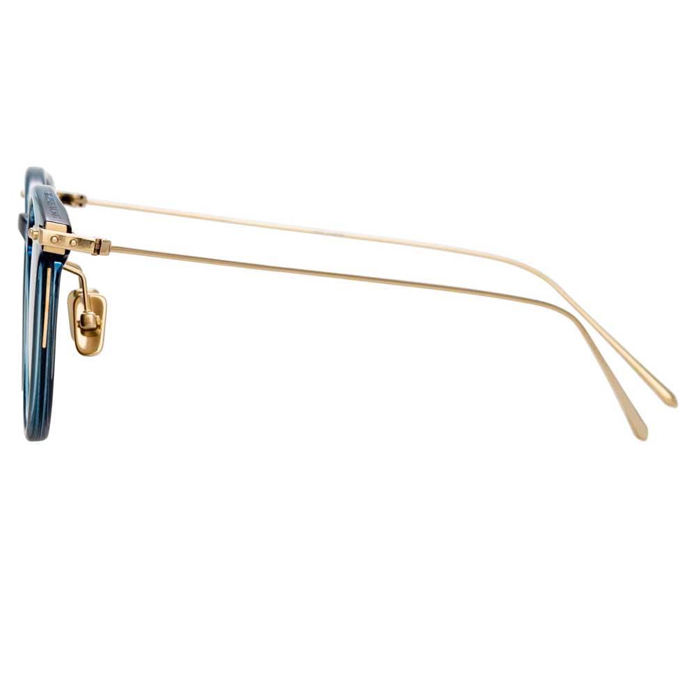 Color_LF03AC14SUN - Linda Farrow Linear Childs A C14 D-FrameSunglasses