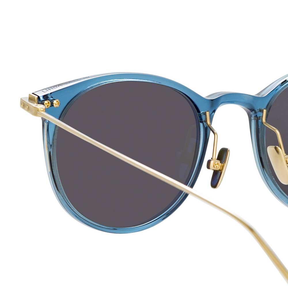 Color_LF03AC14SUN - Linda Farrow Linear Childs A C14 D-FrameSunglasses
