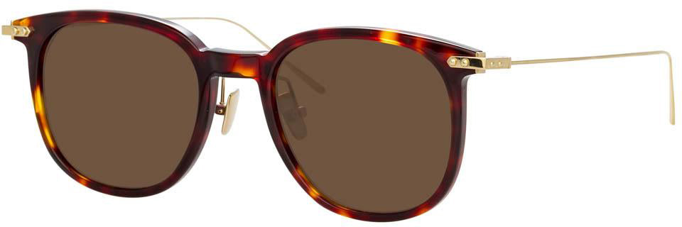 Color_LF04C9SUN - Linda Farrow Linear Stern C9 Square Sunglasses