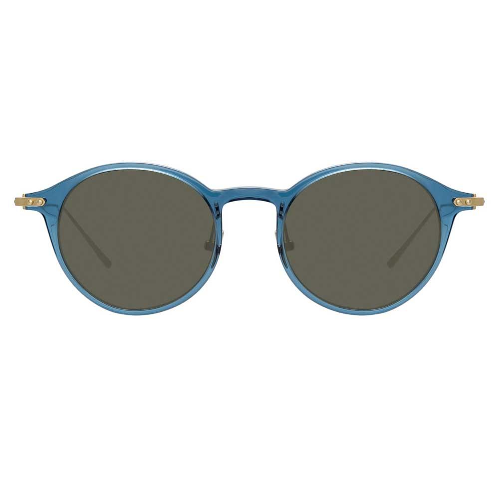 Color_LF06C11SUN - Linda Farrow Linear Arris C1 Oval Sunglasses