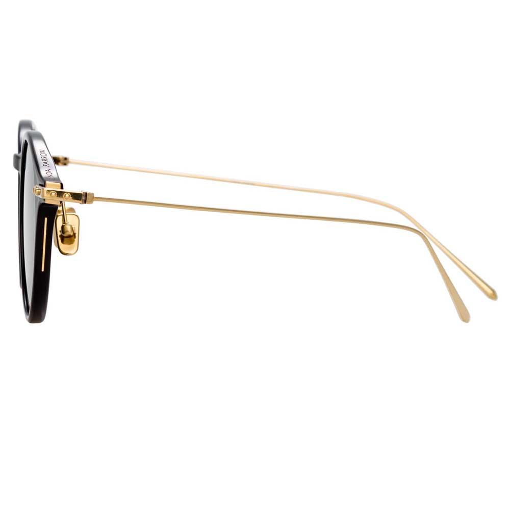 Color_LF06C8SUN - Linda Farrow Linear Arris C8 Oval Sunglasses