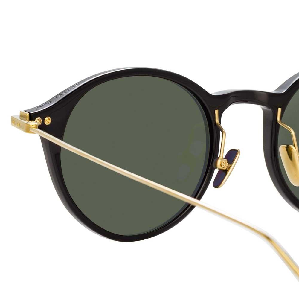 Color_LF06C8SUN - Linda Farrow Linear Arris C8 Oval Sunglasses