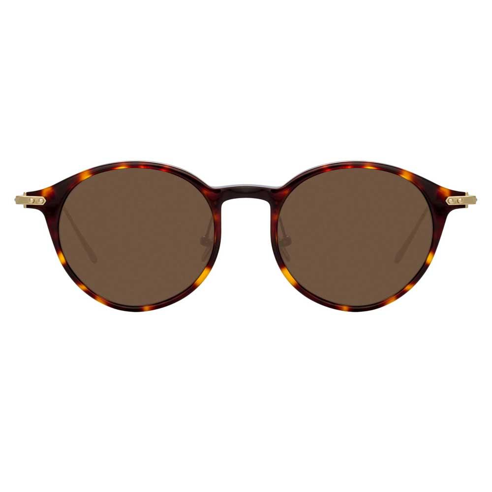 Color_LF06C9SUN - Linda Farrow Linear Arris C9 Oval Sunglasses