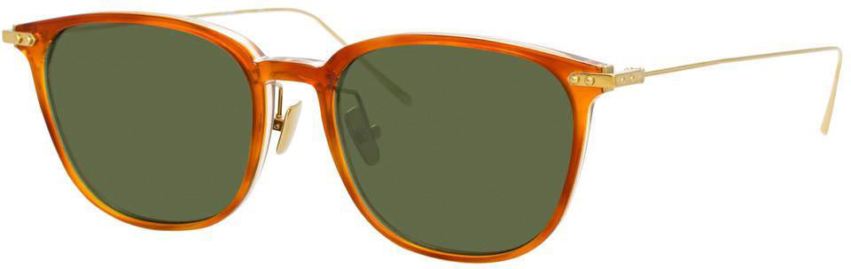 Color_LF07C11SUN - Linda Farrow Linear Wright C11 Rectangular Sunglasses