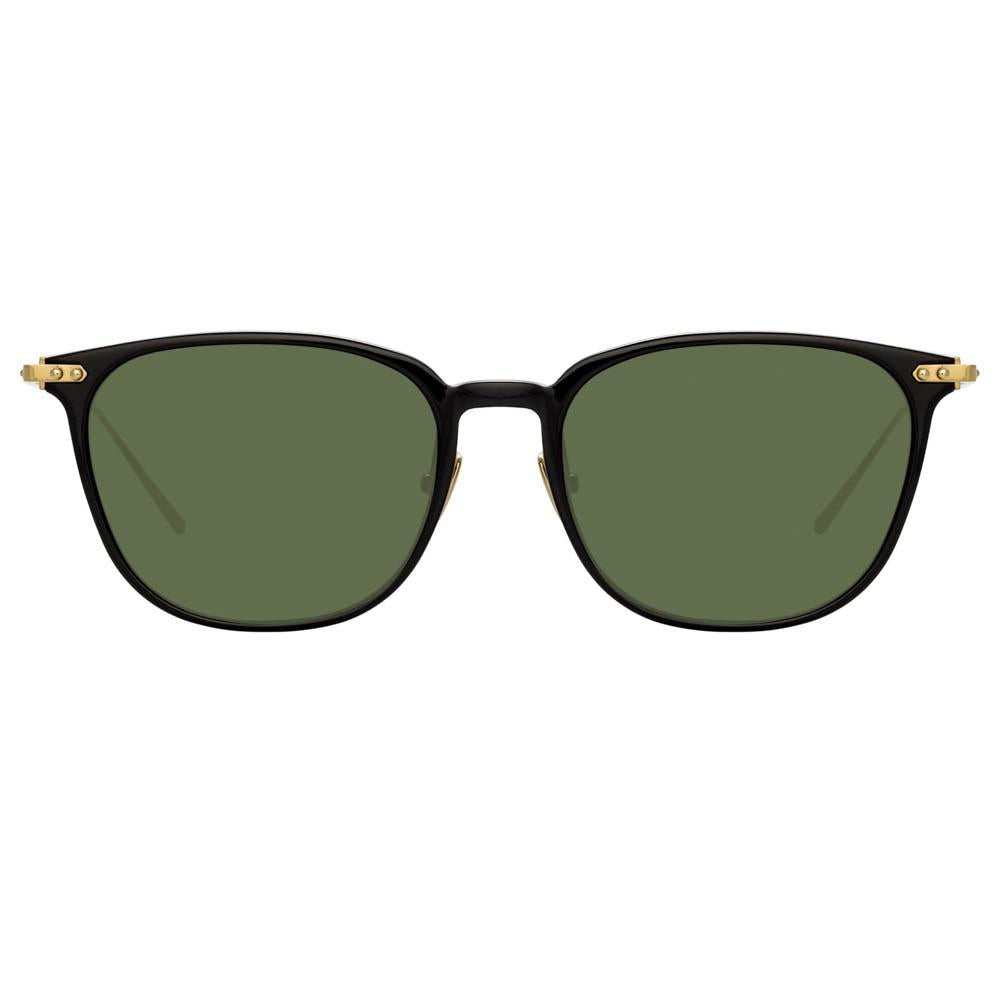 Color_LF07C8SUN - Linda Farrow Linear Wright C8 Rectangular Sunglasses