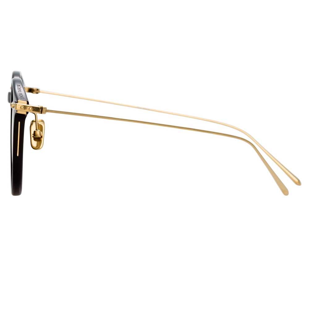 Color_LF08C6SUN - Linda Farrow Linear Chevron C6 Oval Sunglasses