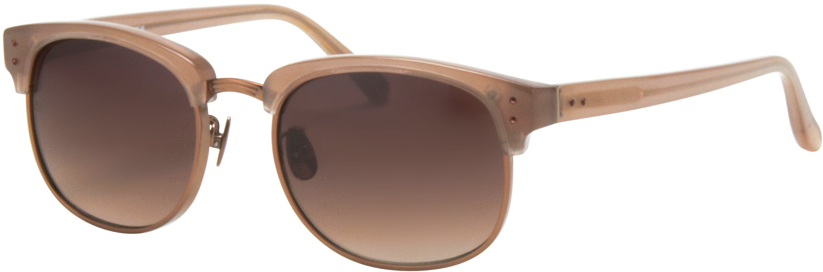 Color_LFL293C3SUN - Linda Farrow 293 C3 Browline Sunglasses