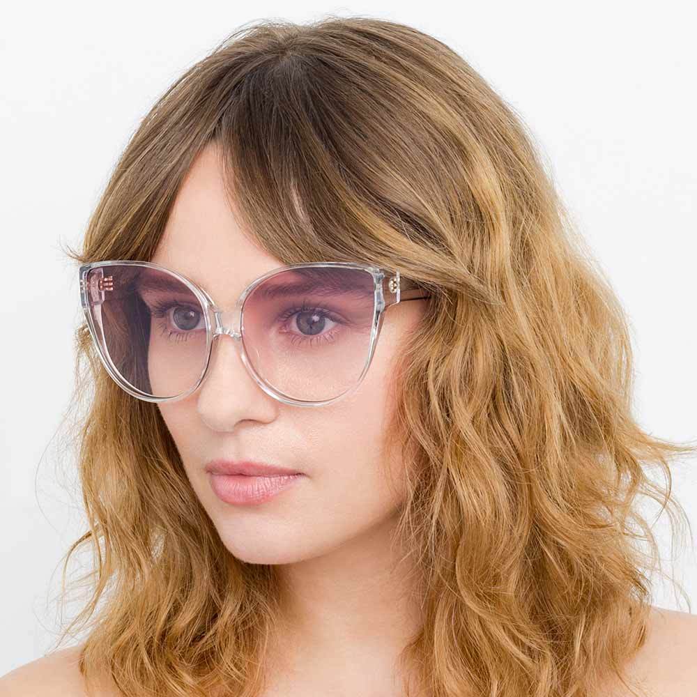 Color_LFL656C12SUN - Linda Farrow 656 C12 Cat Eye Sunglasses