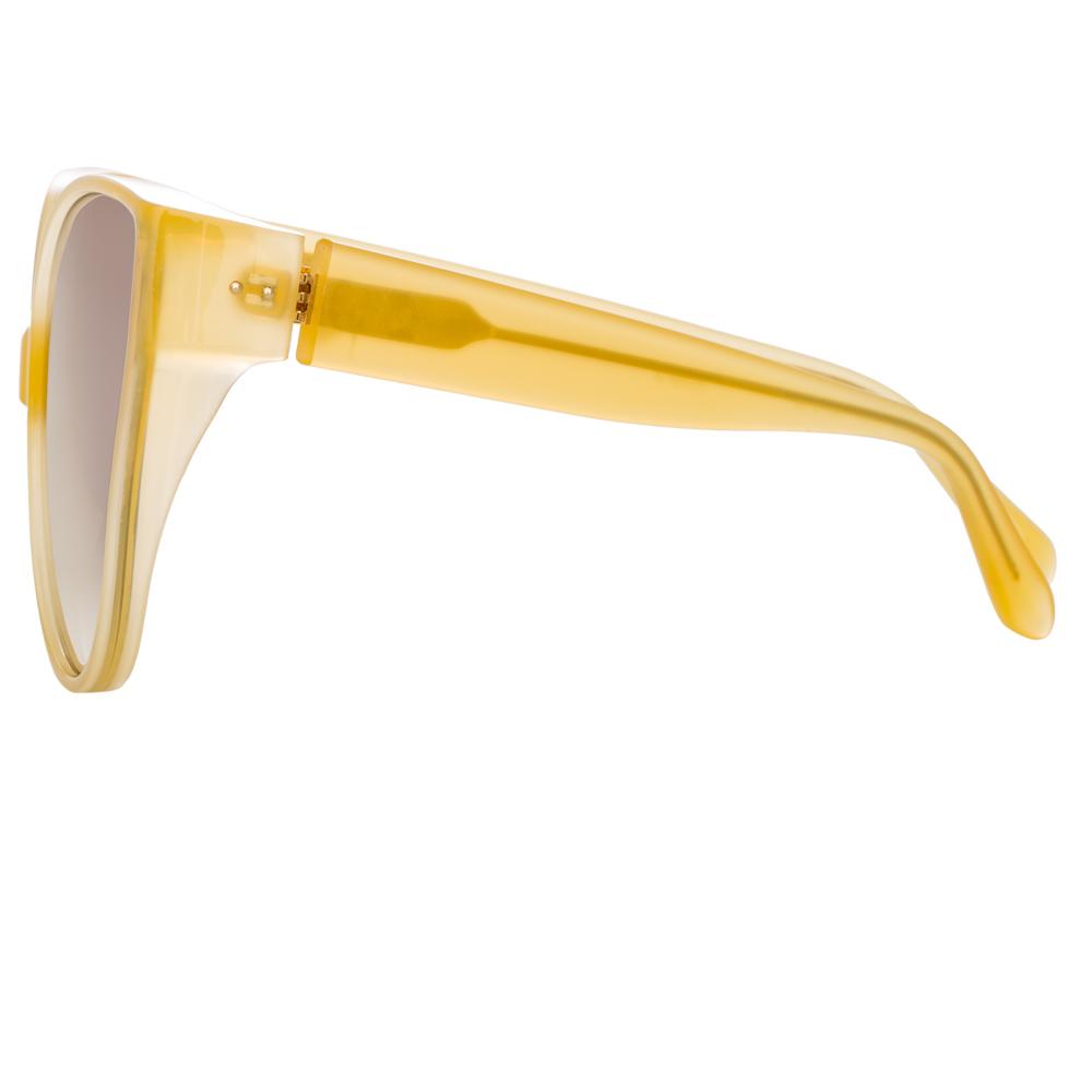 Color_LFL656C16SUN - Linda Farrow 656 C16 Cat Eye Sunglasses
