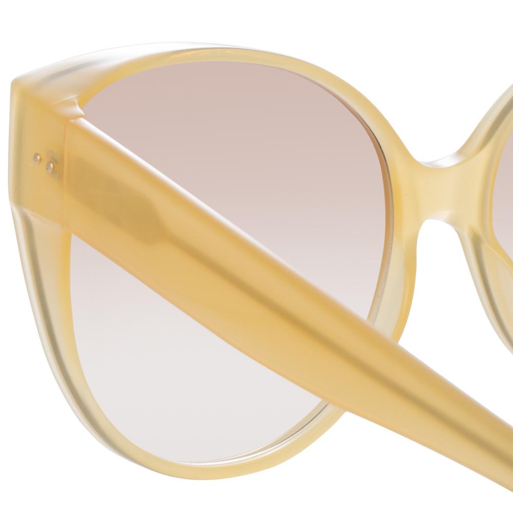 Color_LFL656C16SUN - Linda Farrow 656 C16 Cat Eye Sunglasses