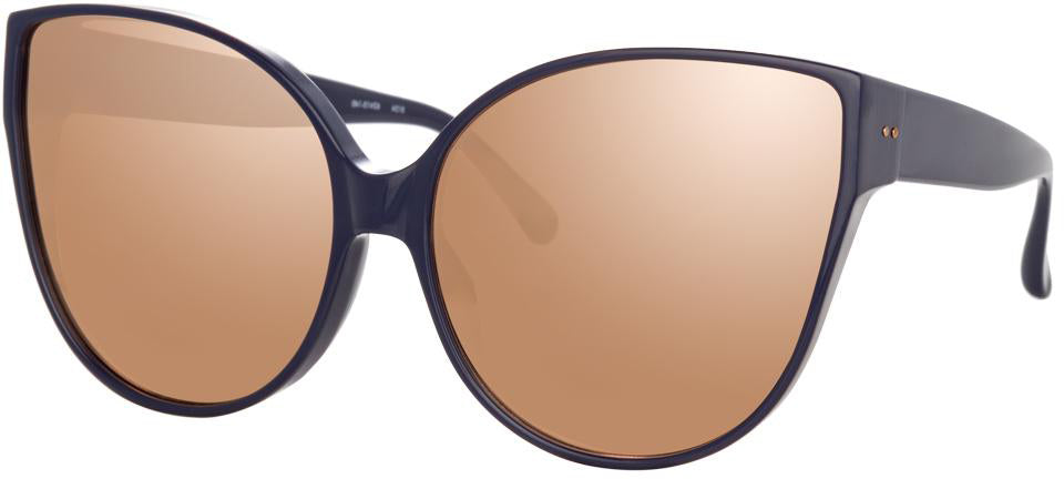 Color_LFL656C18SUN - Linda Farrow 656 C18 Cat Eye Sunglasses