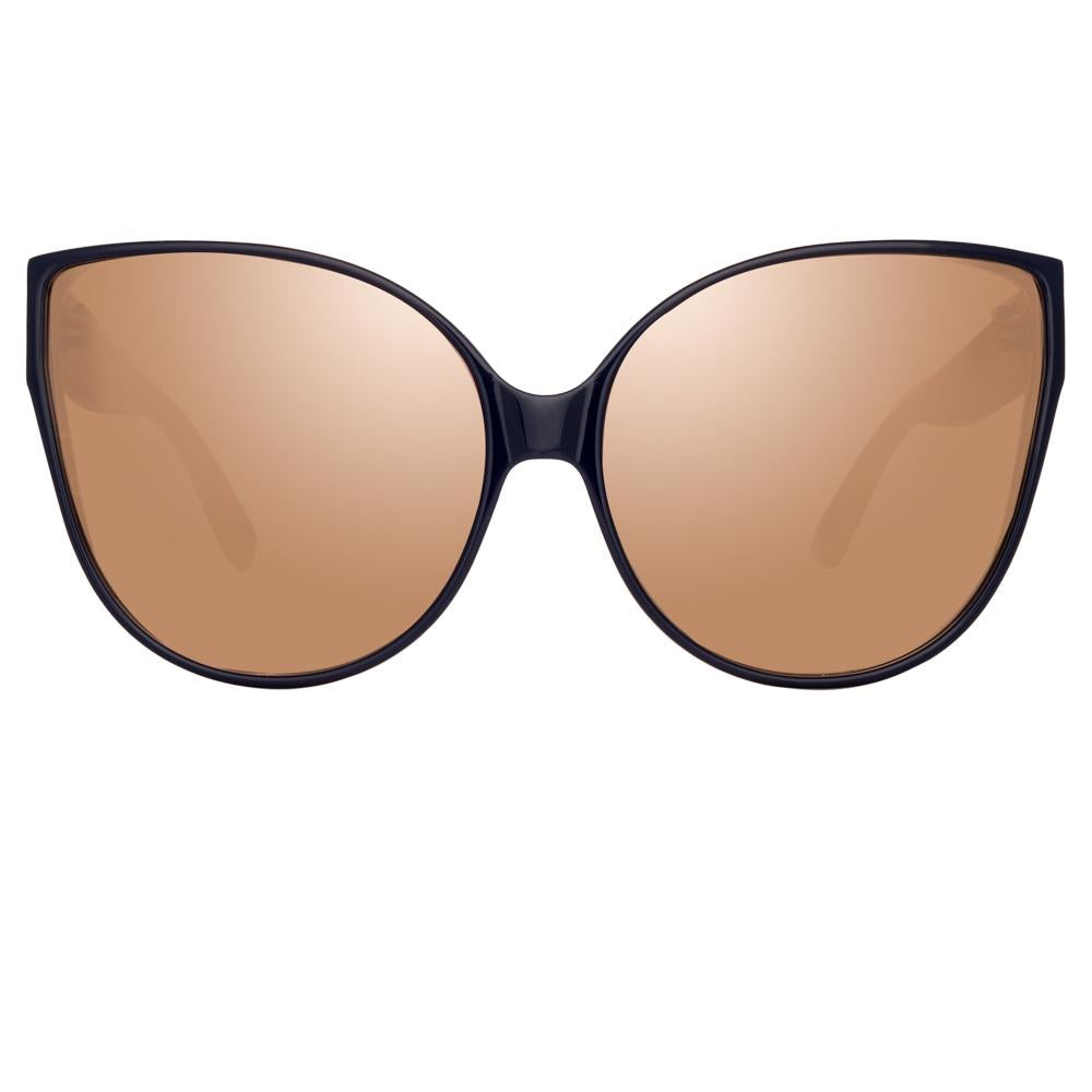 Color_LFL656C18SUN - Linda Farrow 656 C18 Cat Eye Sunglasses