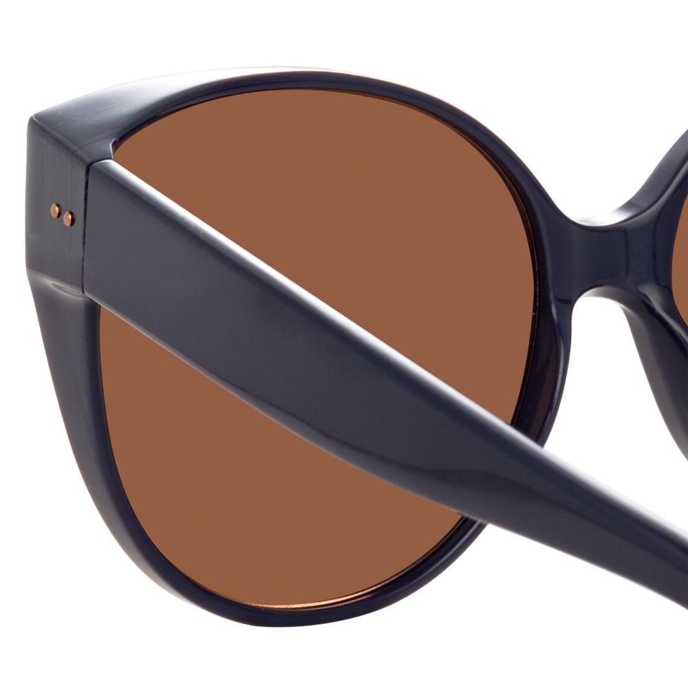 Color_LFL656C18SUN - Linda Farrow 656 C18 Cat Eye Sunglasses