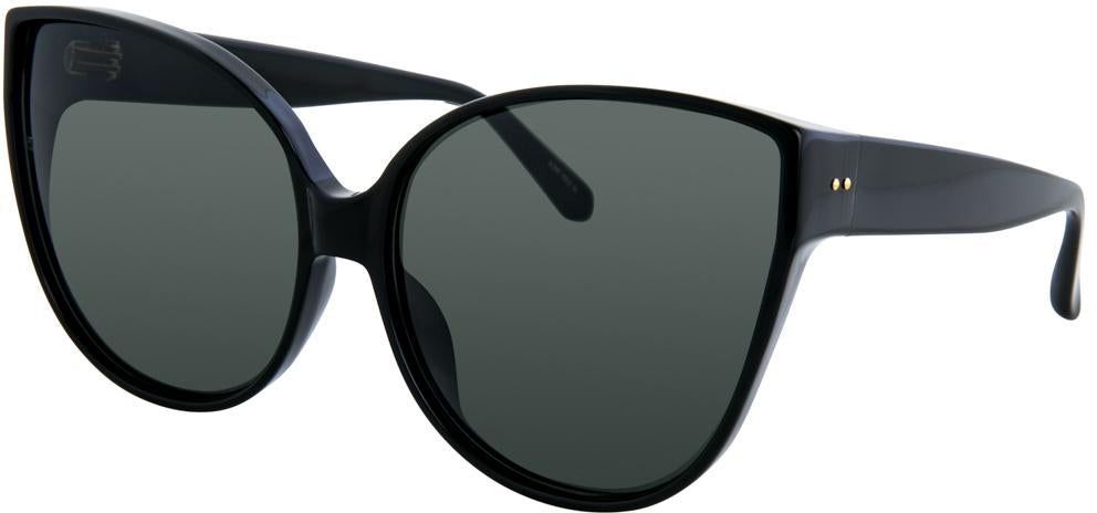Color_LFL656C1SUN - Linda Farrow 656 C1 Cat Eye Sunglasses