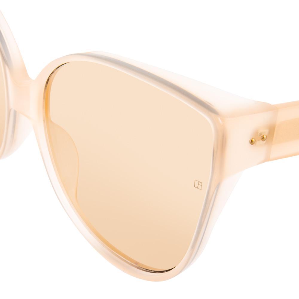 Color_LFL656C4SUN - Linda Farrow 656 C4 Cat Eye Sunglasses