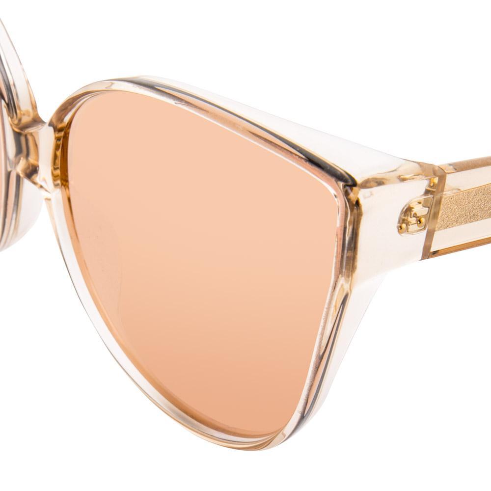 Color_LFL656C5SUN - Linda Farrow 656 C5 Cat Eye Sunglasses