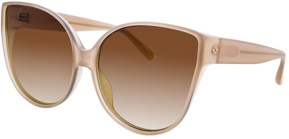 Color_LFL656C8SUN - Linda Farrow 656 C8 Cat Eye Sunglasses