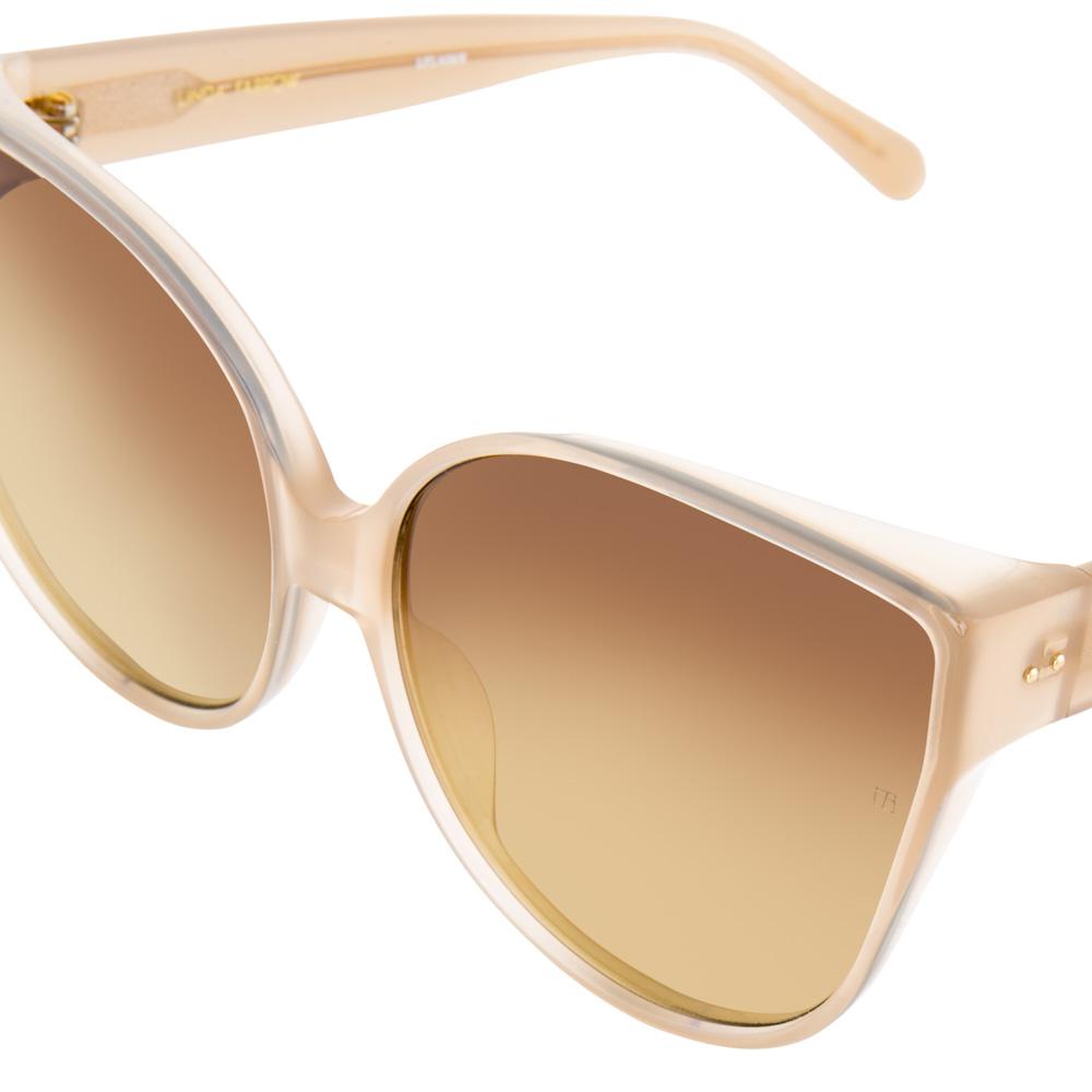Color_LFL656C8SUN - Linda Farrow 656 C8 Cat Eye Sunglasses