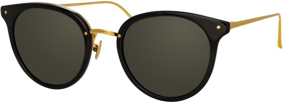 Color_LFL722C1SUN - Linda Farrow Dolores C1 Oval Sunglasses