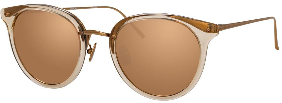 Color_LFL722C5SUN - Linda Farrow Dolores C5 Oval Sunglasses