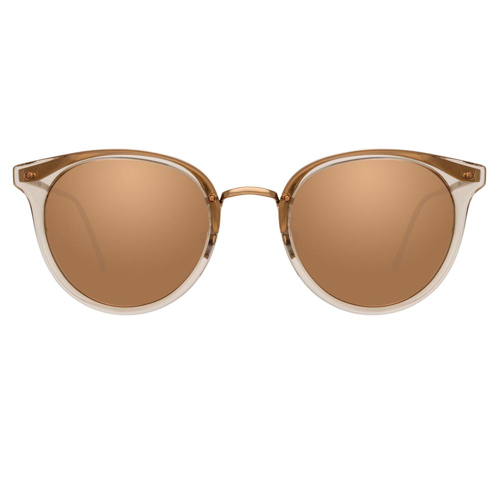 Color_LFL722C5SUN - Linda Farrow Dolores C5 Oval Sunglasses