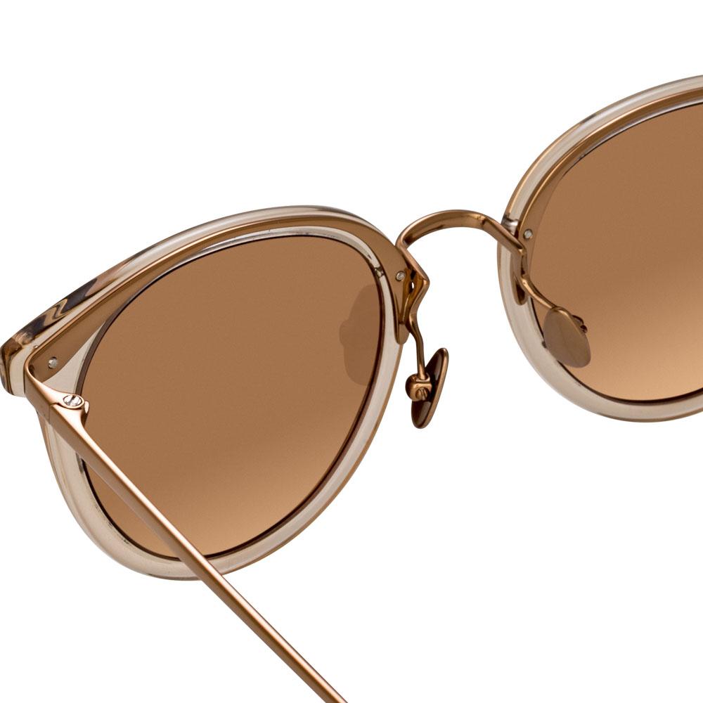 Color_LFL722C5SUN - Linda Farrow Dolores C5 Oval Sunglasses