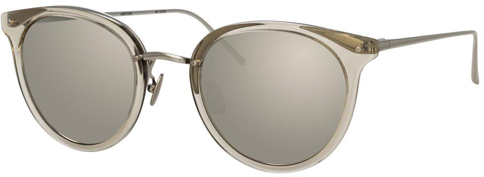 Color_LFL722C6SUN - Linda Farrow Dolores C6 Oval Sunglasses