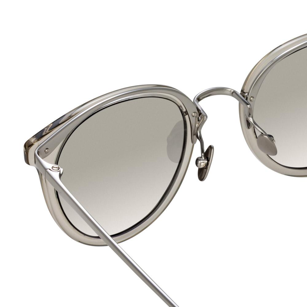 Color_LFL722C6SUN - Linda Farrow Dolores C6 Oval Sunglasses