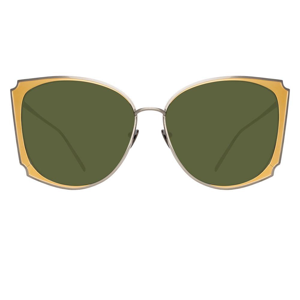 Color_LFL762C1SUN - Linda Farrow Tahra C1 Cat Eye Sunglasses