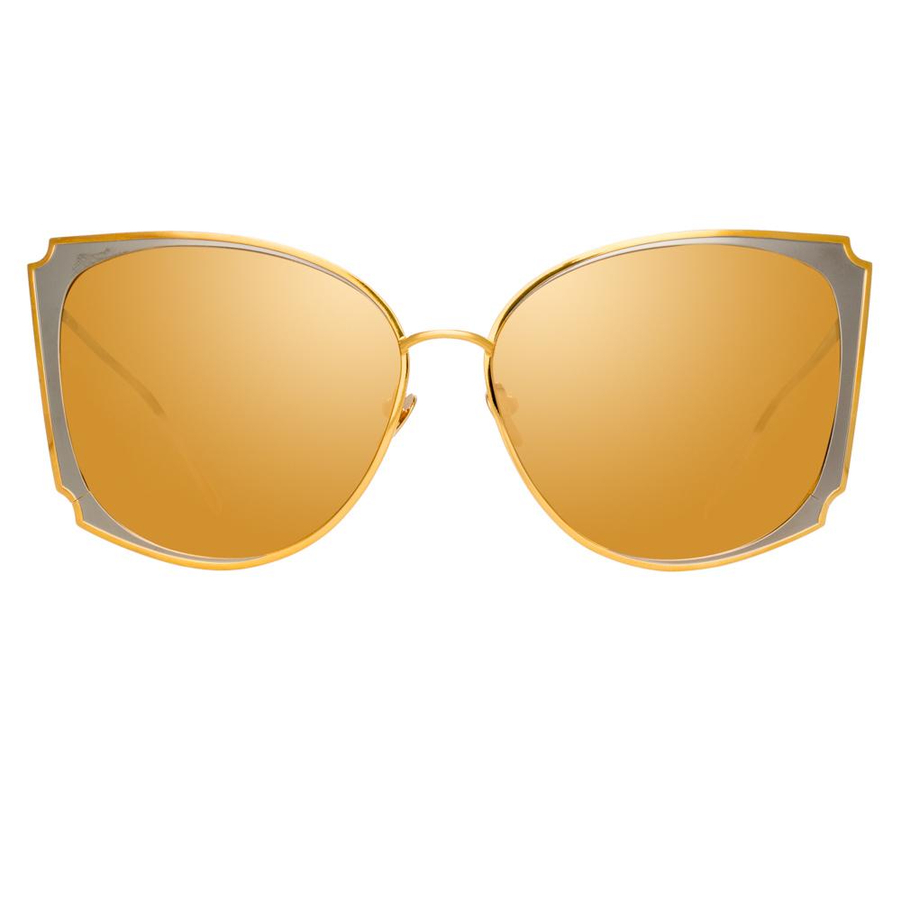 Color_LFL762C2SUN - Linda Farrow Tahra C2 Cat Eye Sunglasses