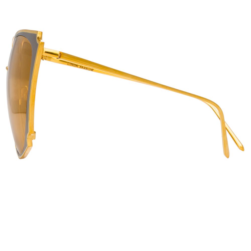 Color_LFL762C2SUN - Linda Farrow Tahra C2 Cat Eye Sunglasses