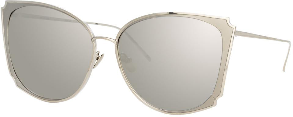 Color_LFL762C3SUN - Linda Farrow Tahra C3 Cat Eye Sunglasses