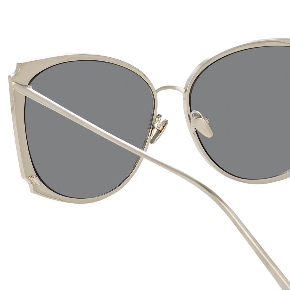 Color_LFL762C3SUN - Linda Farrow Tahra C3 Cat Eye Sunglasses