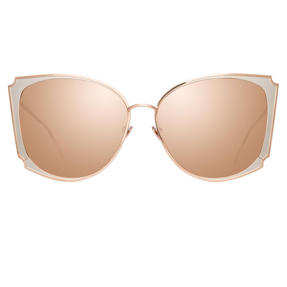 Color_LFL762C4SUN - Linda Farrow Tahra C4 Cat Eye Sunglasses