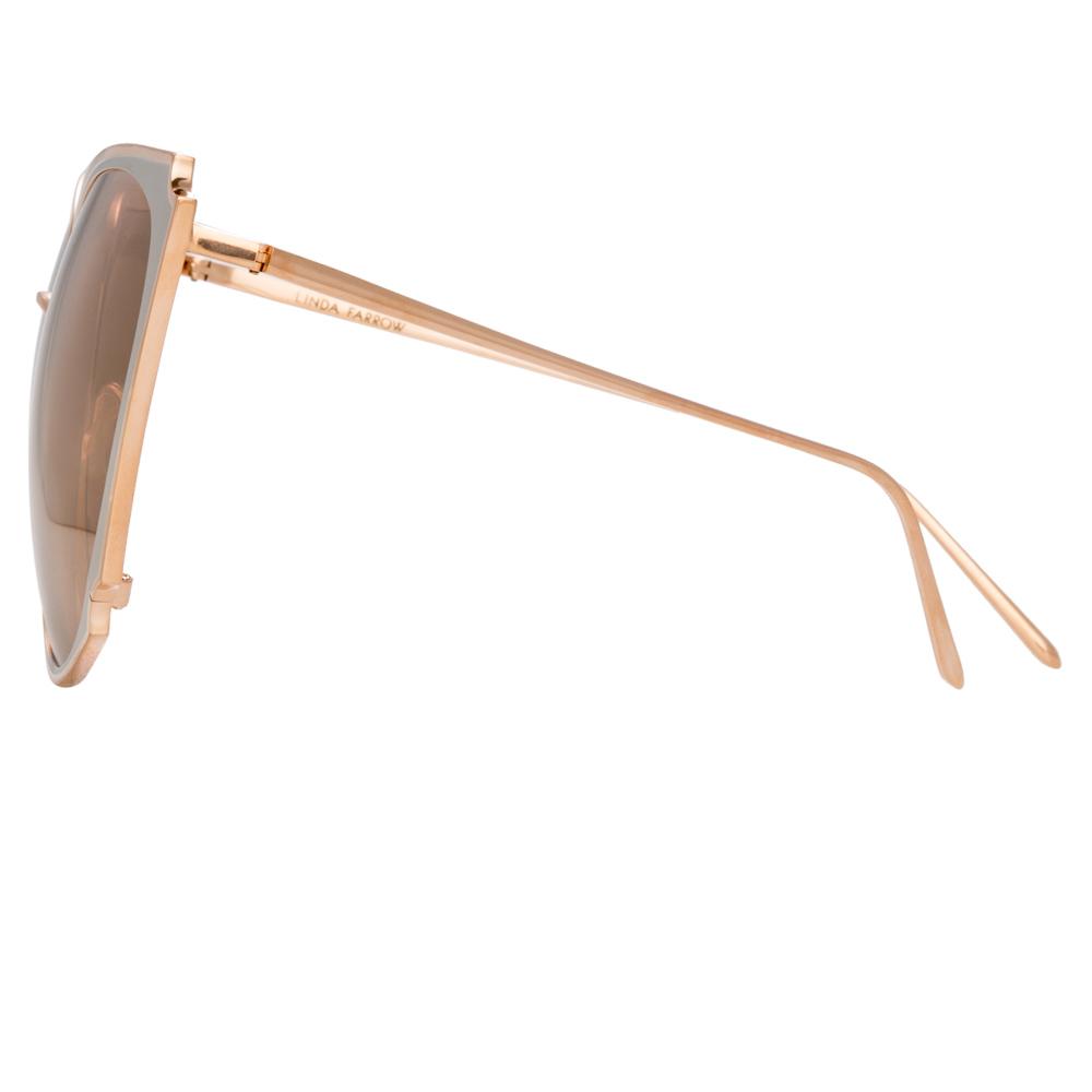 Color_LFL762C4SUN - Linda Farrow Tahra C4 Cat Eye Sunglasses