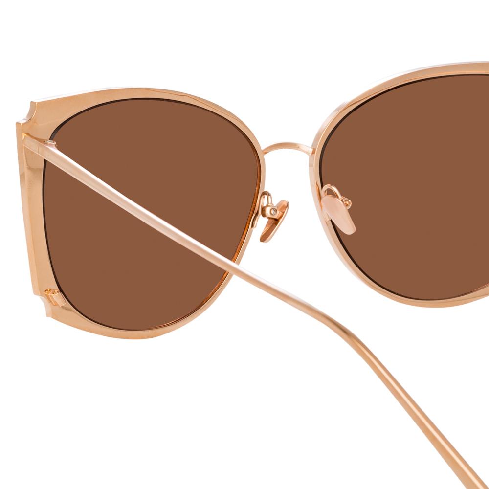 Color_LFL762C4SUN - Linda Farrow Tahra C4 Cat Eye Sunglasses