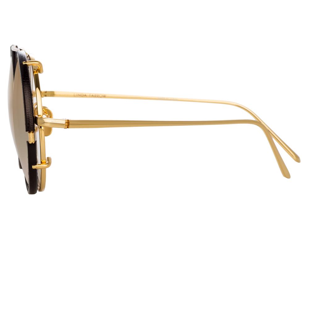 Color_LFL782C1SUN - Linda Farrow Dalal C1 Round Sunglasses