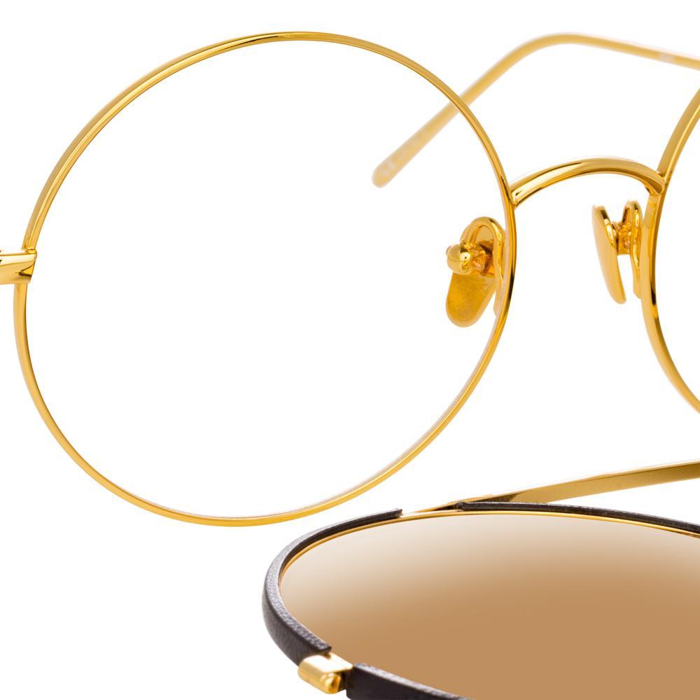 Color_LFL782C1SUN - Linda Farrow Dalal C1 Round Sunglasses