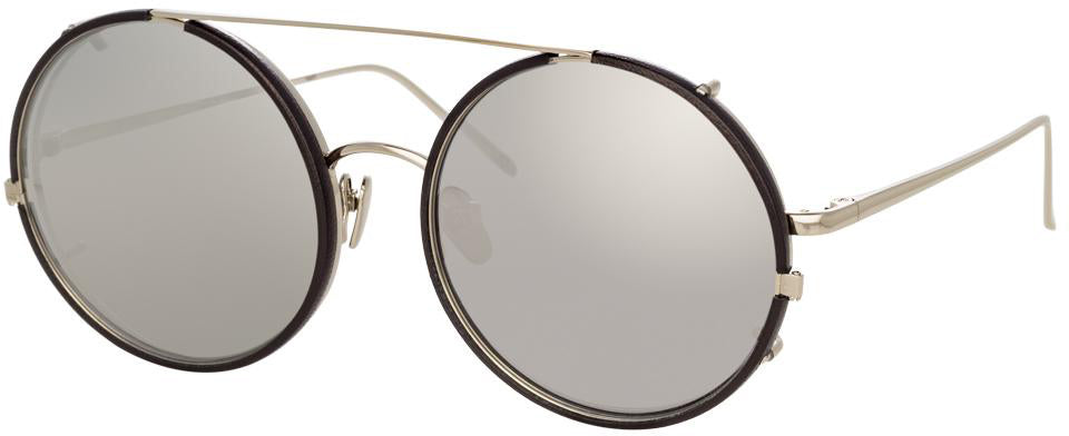 Color_LFL782C2SUN - Linda Farrow Dalal C2 Round Sunglasses