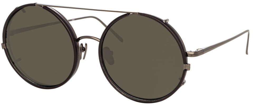 Color_LFL782C3SUN - Linda Farrow Dalal C3 Round Sunglasses
