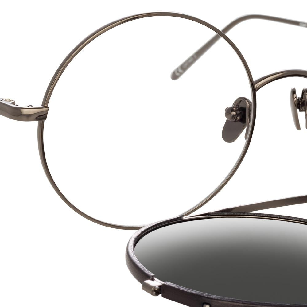 Color_LFL782C3SUN - Linda Farrow Dalal C3 Round Sunglasses