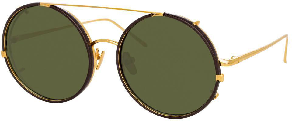Color_LFL782C4SUN - Linda Farrow Dalal C4 Round Sunglasses