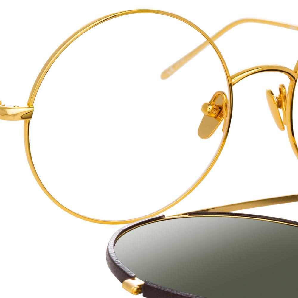 Color_LFL782C4SUN - Linda Farrow Dalal C4 Round Sunglasses