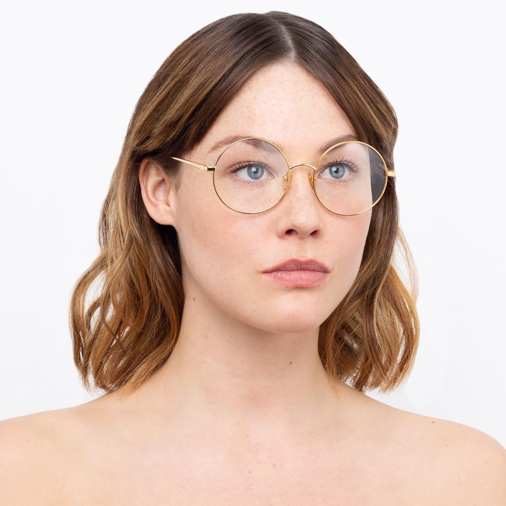 Color_LFL782C4SUN - Linda Farrow Dalal C4 Round Sunglasses