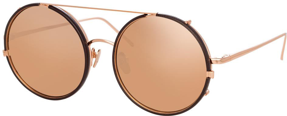 Color_LFL782C5SUN - Linda Farrow Dalal C5 Round Sunglasses